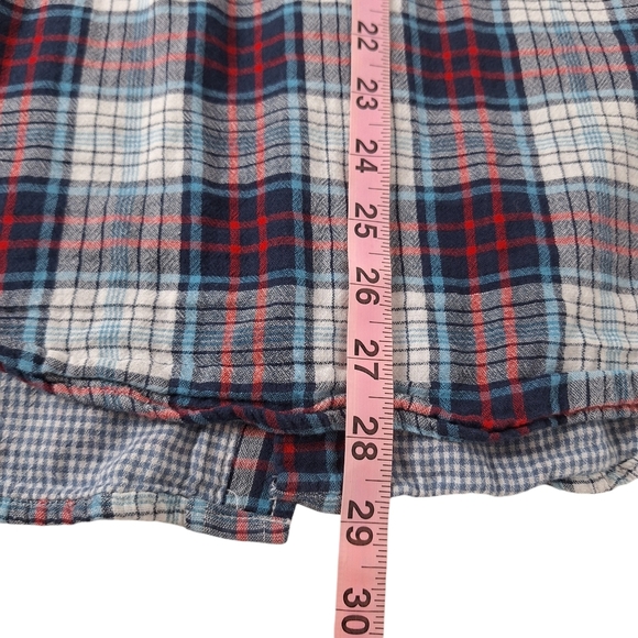 Banana Republic Men Sz M Standard Fit Cotton‎ Plaid Gingham Button Down Shirt - Picture 13 of 13
